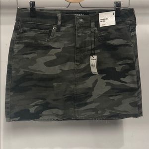 Express Camo Skirt